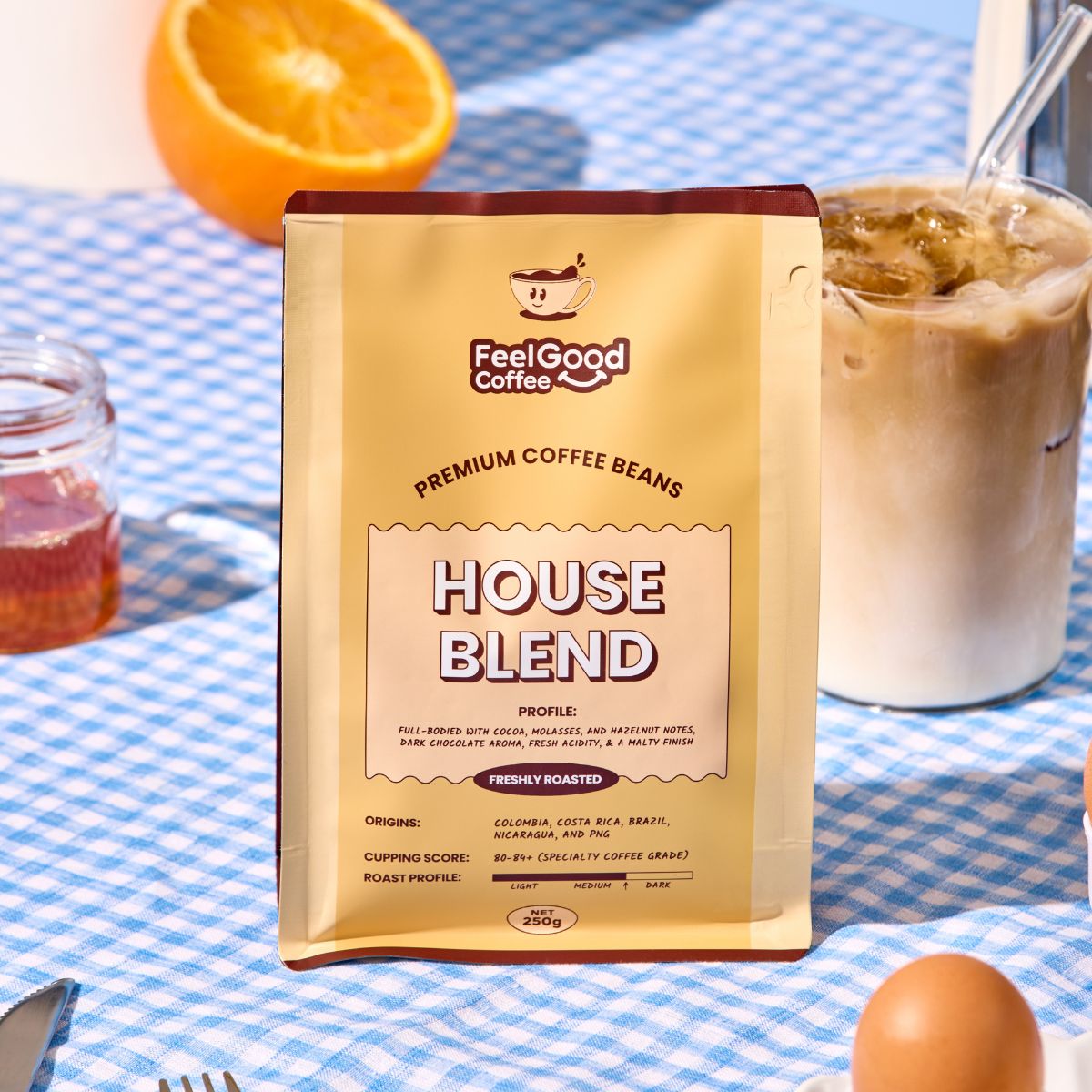 Feel Good Coffee beans - House blend
