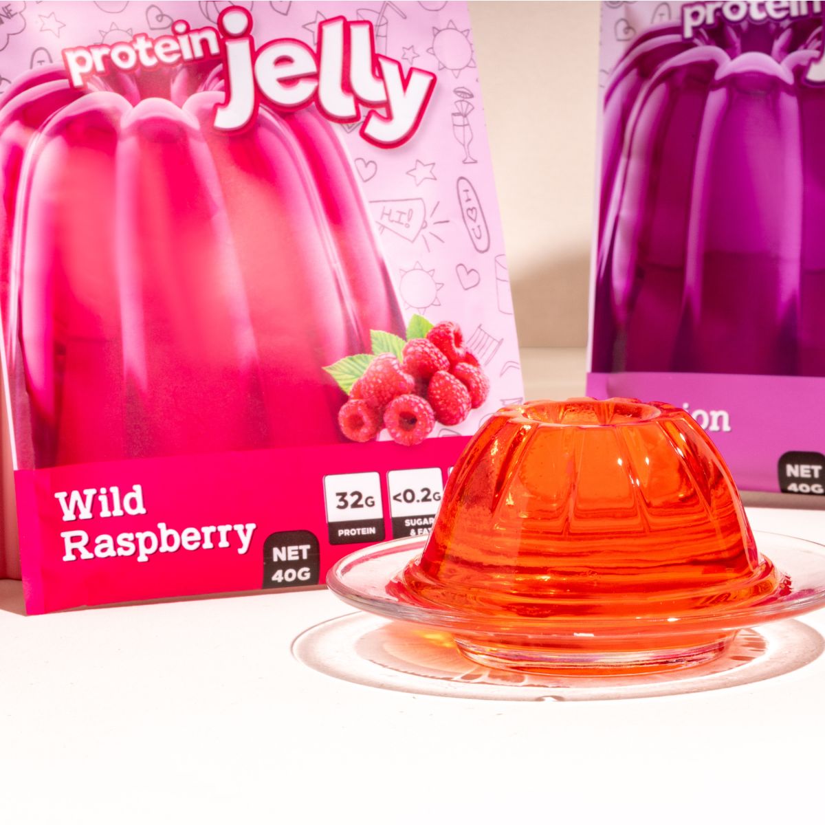 High Protein Wild Raspberry Protein Jelly by Feel Good Protein