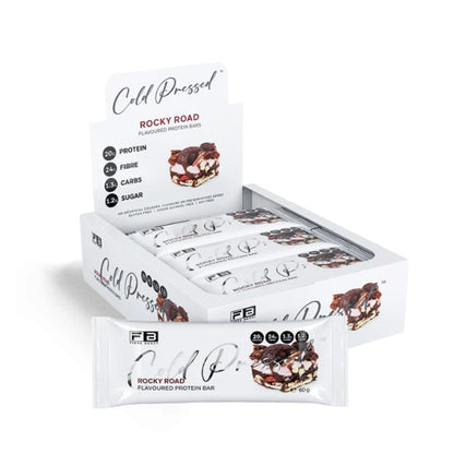 Fibre Boost Cold Pressed Protein Bar Box Of 12 Rocky Road