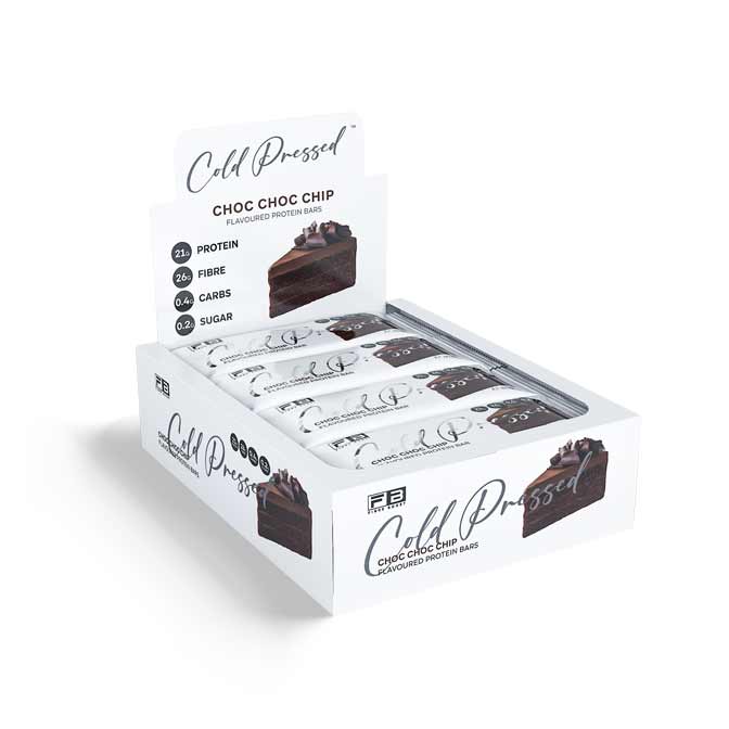 Fibre Boost Cold Pressed Protein Bar Box Of 12 Choc Choc Chip
