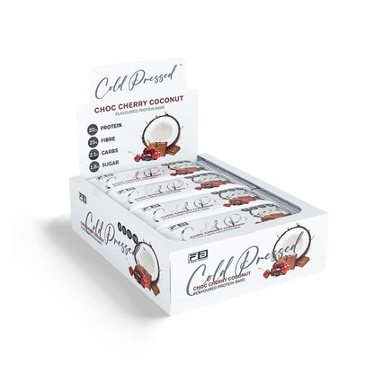 Fibre Boost Cold Pressed Protein Bar Box Of 12 Choc Cherry Coconut