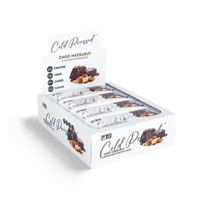 Fibre Boost Cold Pressed Protein Bar Box Of 12 Choc Hazelnut