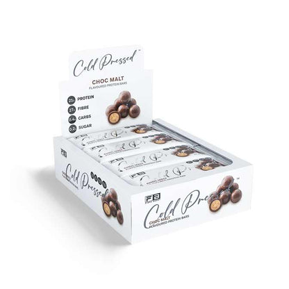 Fibre Boost Cold Pressed Protein Bar Box Of 12 Choc Malt