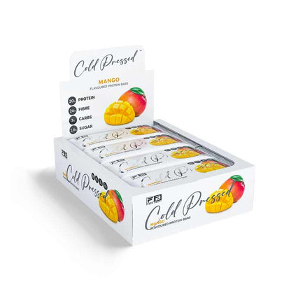 Fibre Boost Cold Pressed Protein Bar Box of 12 Mango