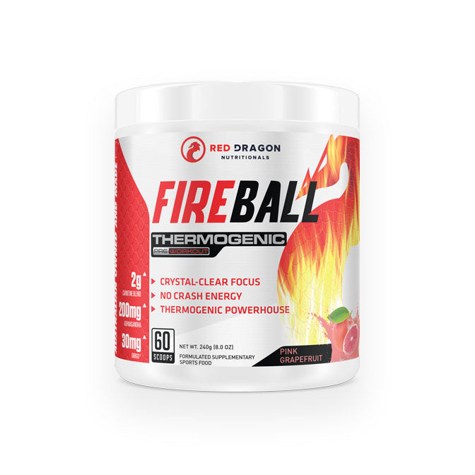 Red Dragon Nutraceuticals Fireball 60 serves 240g - Pink Grapefruit Flavour