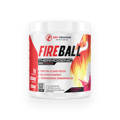 Red Dragon Nutraceuticals Fireball 60 serves 240g - Raspberry Slushie Flavour