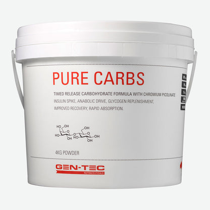 Gen-Tec Nutraceuticals Pure Carbs 4kg Powder