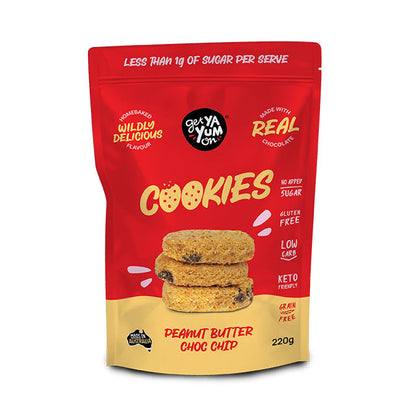 get ya yum on cookies peanut butter choc chip