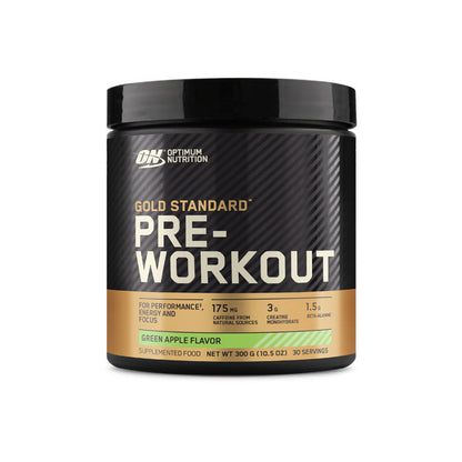 Optimum Nutrition Gold Standard Pre-Workout 30 servings 300g - Green Apple Flavour