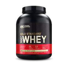 Optimum Nutrition Gold Standard 100% Whey 73 servings 2.27kg (5lb) - Vanilla Ice Cream Flavour
