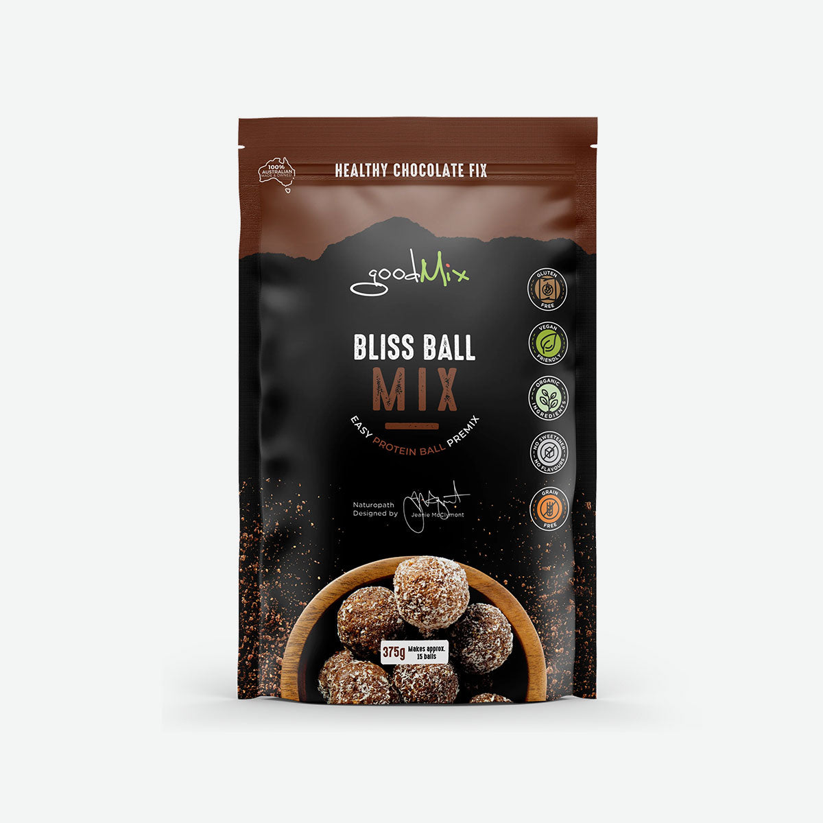 Goodmix Bliss Ball Protein Ball Mix 375g 15 serve 