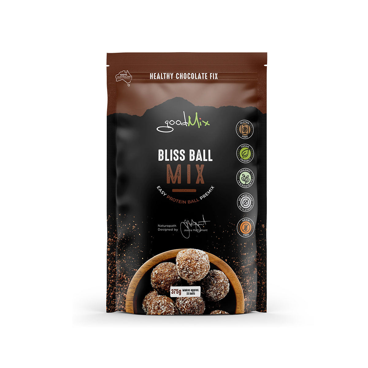 Goodmix Bliss Ball Protein Ball Mix 375g 15 serve 
