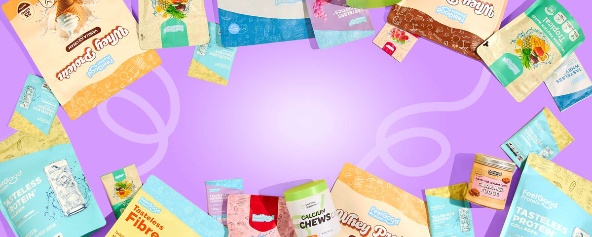 CPS Supplements, Feel Good Protein Powder and more. 