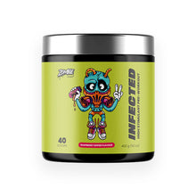 Zombie Labs Infected pre workout 40 scoops 400g raspberry ripper flavour