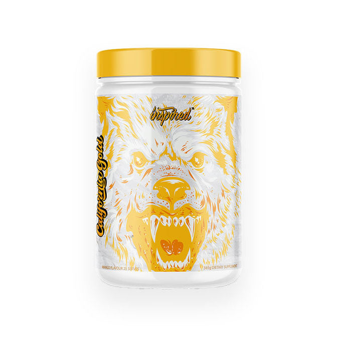 Inspired BBD Preworkout 385g 25 Serves California Gold flavour