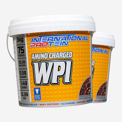 International Protein Amino Charged WPI 75 serves 3kg - Hero
