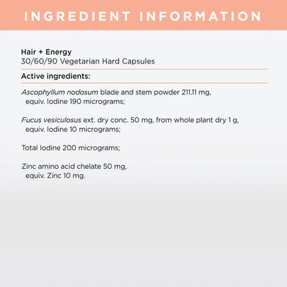 JS Health Hair And Energy 60 Capsules