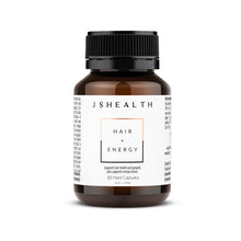 JSHealth hair + energy 30 hard capsules