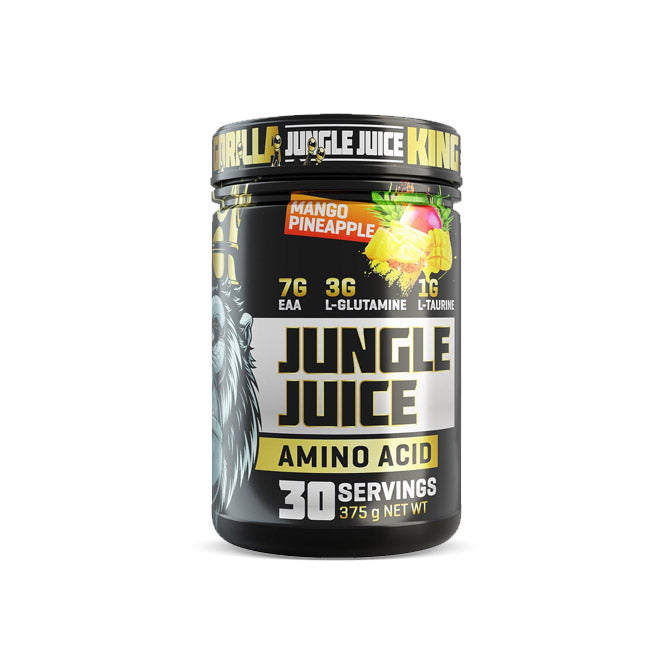 Gorilla Warfare Jungle Juice Amino Acids 375g 30 servings Mango Pineapple Flavour