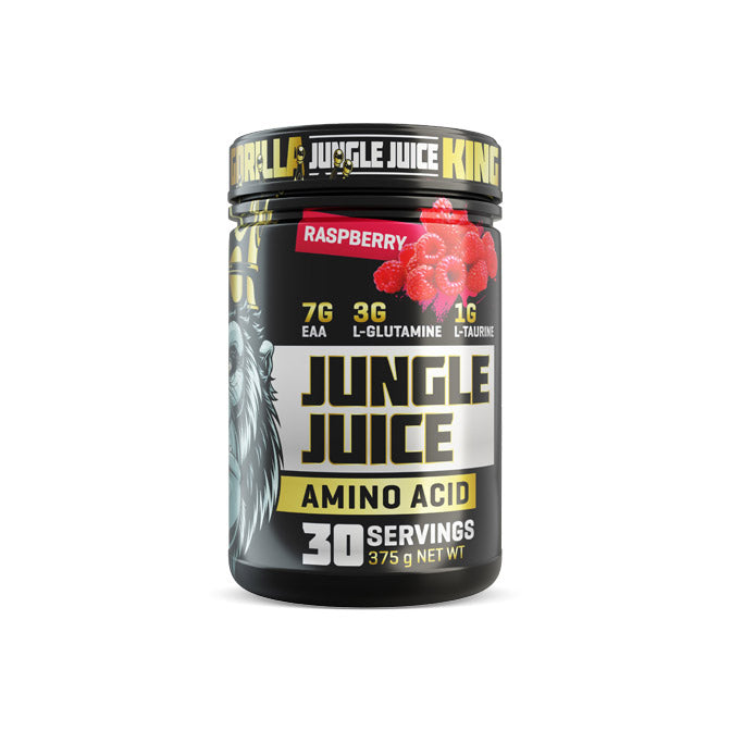 Gorilla Warfare Jungle Juice Amino Acids 375g 30 servings Raspberry Flavour