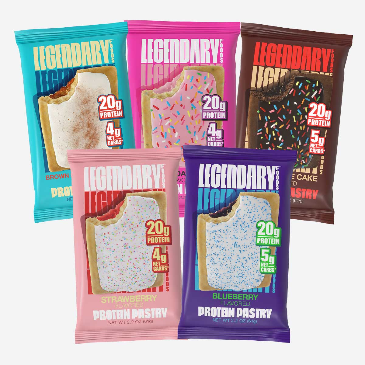 Legendary Foods Protein Pastry Single Unit 61g - Hero