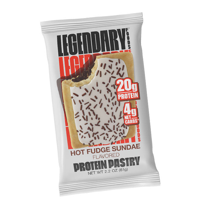 Legendary Foods Protein Pastry Single Unit 61g - Hot Fudge Sundae Flavour