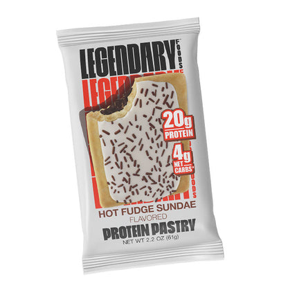 Legendary Foods Protein Pastry Single Unit 61g - Hot Fudge Sundae Flavour