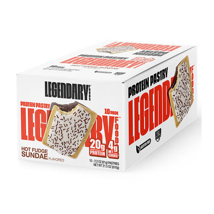 Legendary Foods Protein Pastry box of 10 - Hot Fudge Sundae Flavour