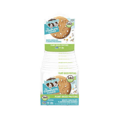 Lenny Larrys The Complete Cookie Box Of 12 White Chocolate Flavoured Macadamia