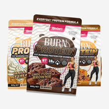 Maxine Burn Protein 900g 36 serves 3 flavours