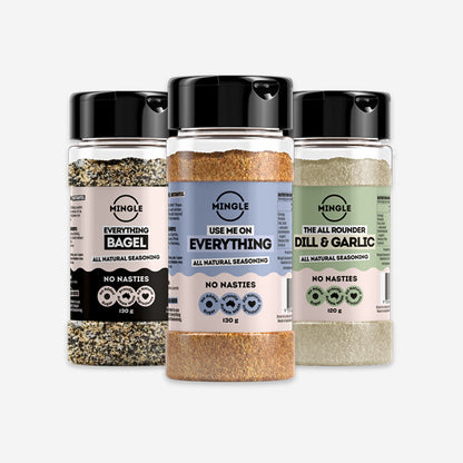 Mingle All Natural Seasoning   3 Flavours_1200x1200Grey