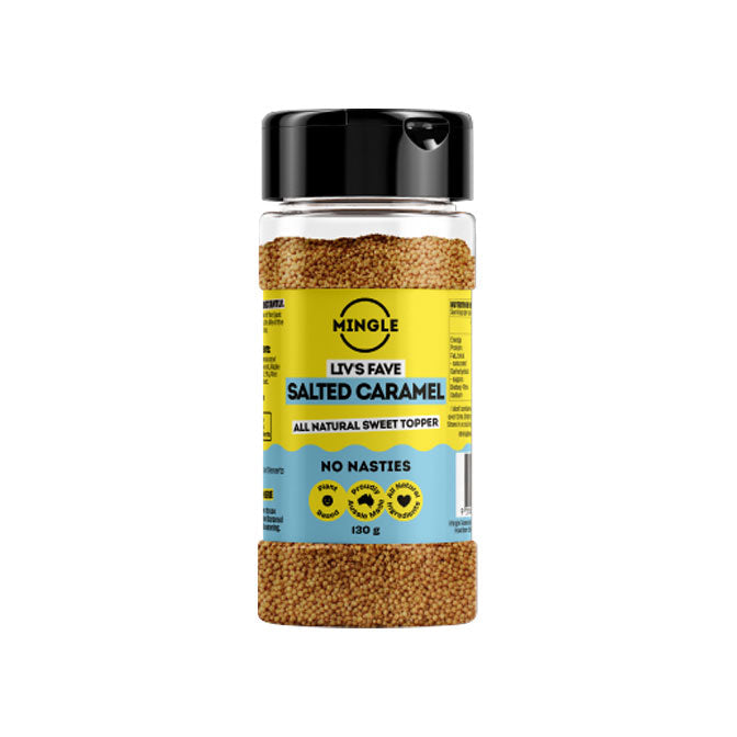 Mingle Sweet Topper 130g Salted Caramel