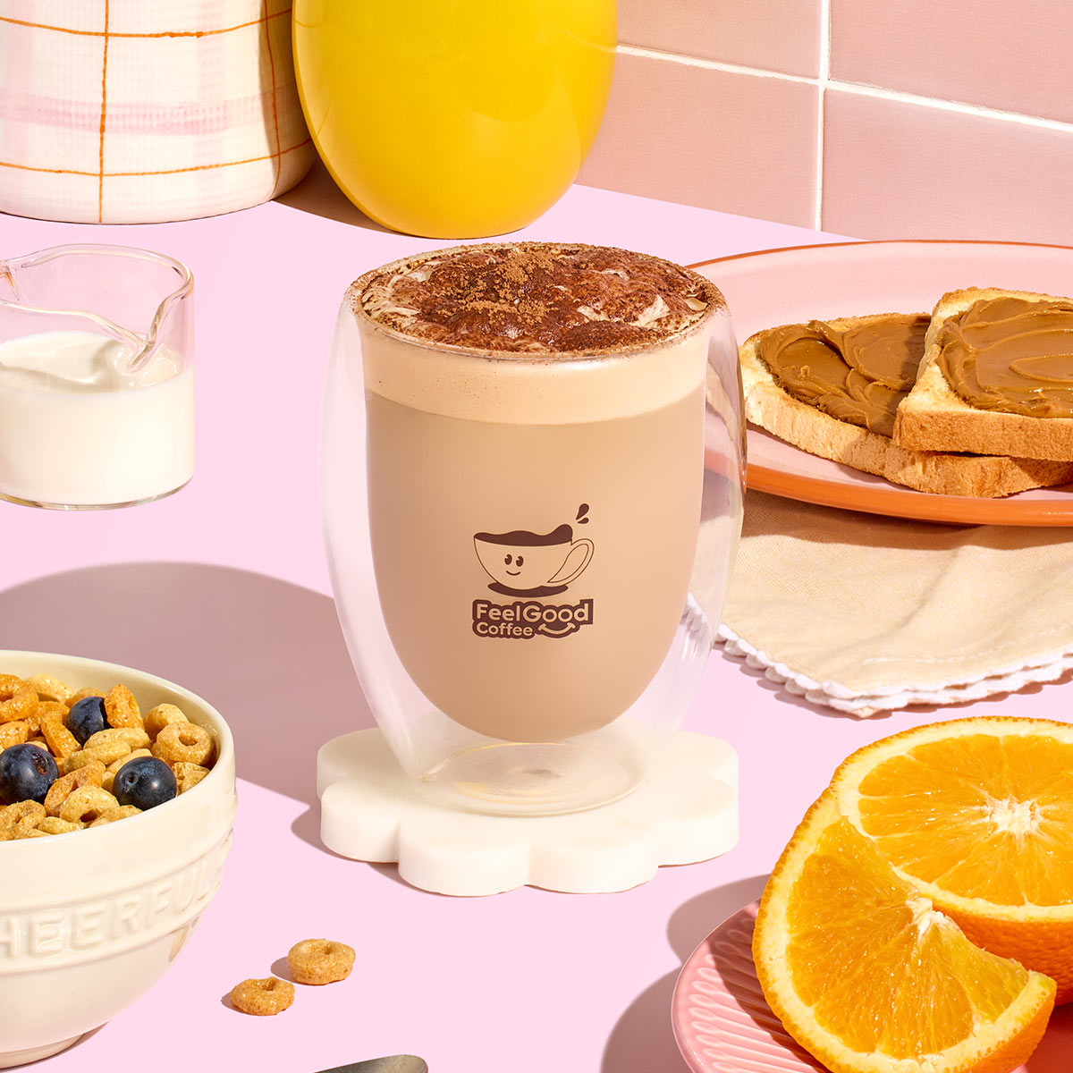Feel Good Coffee Insulated Glass - Mr Cuppy
