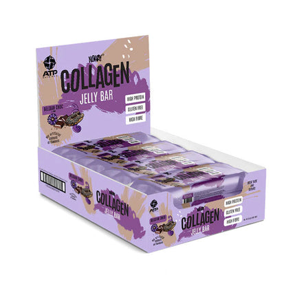Noway Collagen Jelly Bar by ATP Science Belgian Choc flavour box of 12