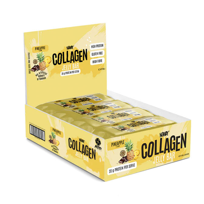 Noway Collagen Jelly Bar by ATP Science pineapple flavour box of 12