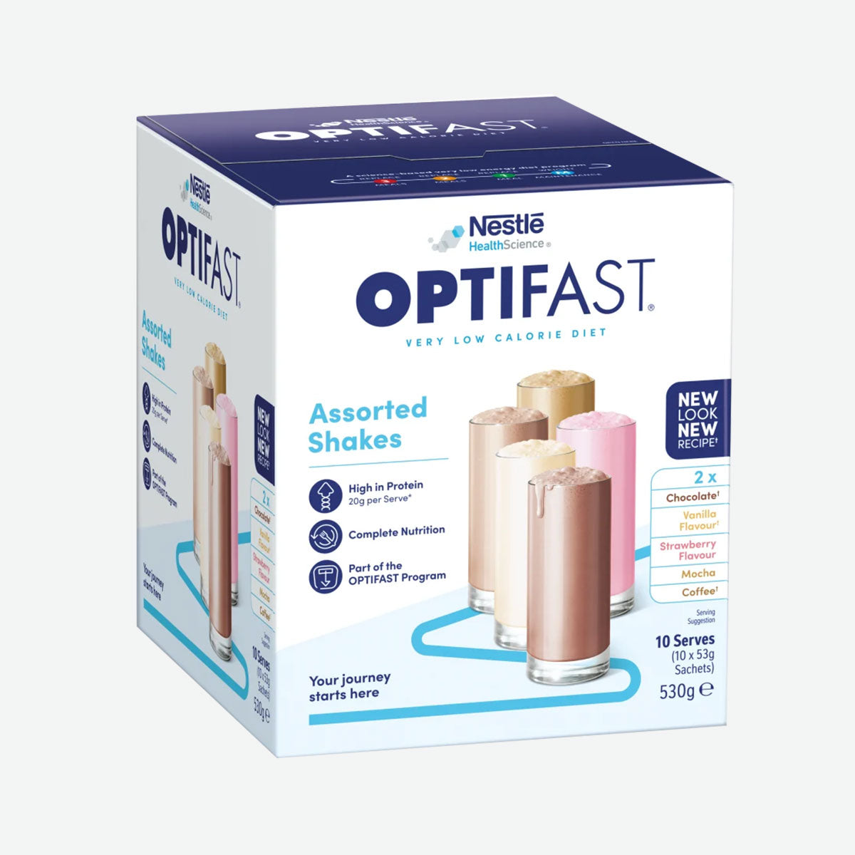 Optifast Assorted Shakes 10 serves