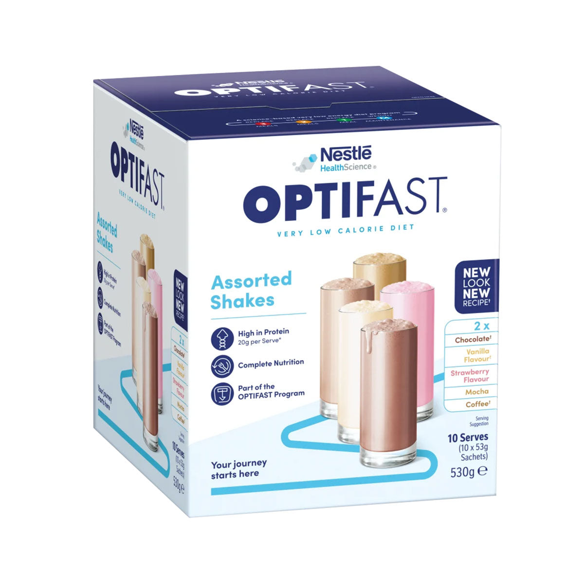 Optifast Assorted Shakes 10 serves