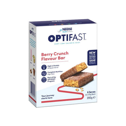 Optifast Bar - VLCD 6 Bars Berry Crunch