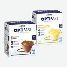 Optifast very low calorie diet dessert 8 serves 2 flavours