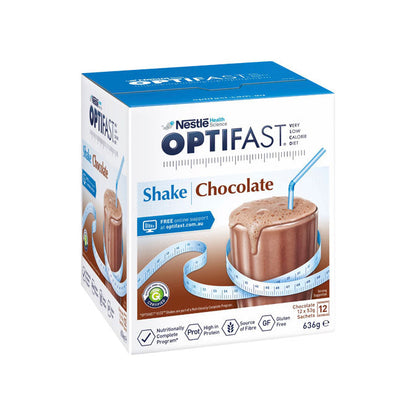 Optifast very low calorie diet shake 12 serves chocolate flavour