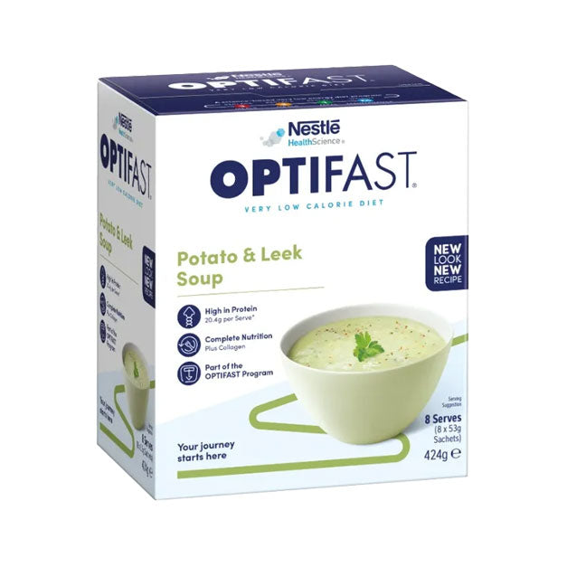 Optifast Soups VLCD Potato and Leek Flavour