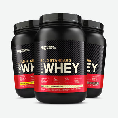 Optimum Nutrition Gold Standard 100% Whey Protein 29 servings 907g 2lb - Hero
