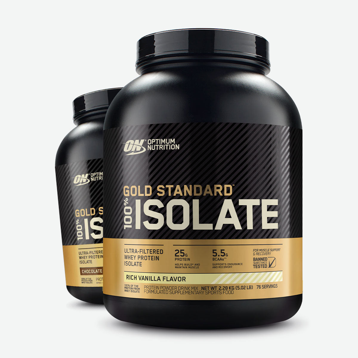 Optimum Nutrition Gold Standard 100% Isolate 76 servings 2.28kg (5.02lb)