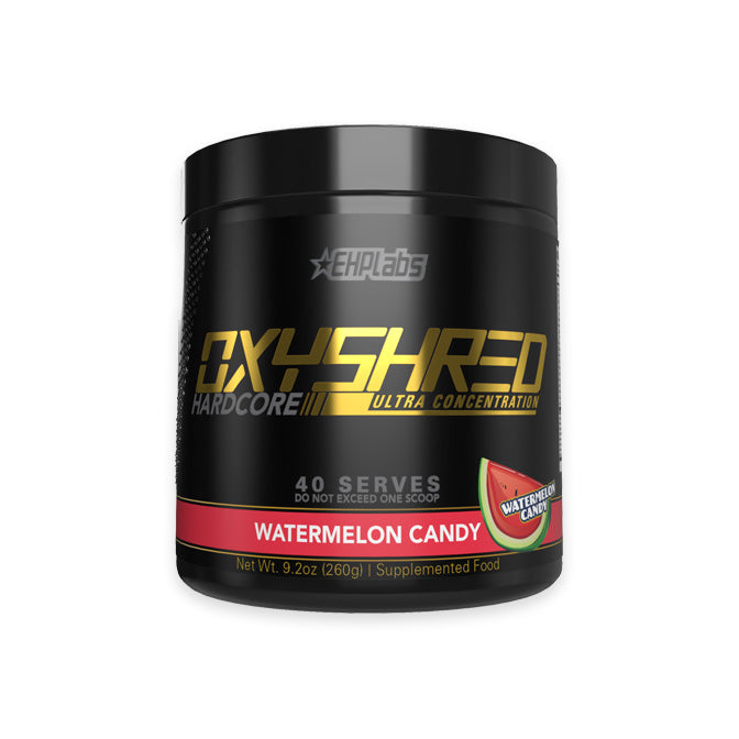 EHP Labs Oxyshred Hardcore Ultra Concentration 40 serves Watermelon Candy flavour
