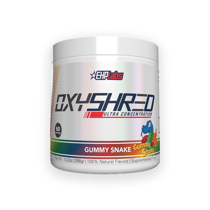 EHP Labs Oxyshred Ultra Concentration 60 servings gummy snake flavour