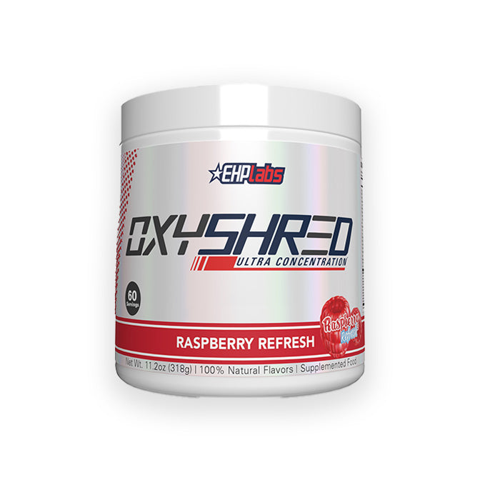 EHP Labs Oxyshred Ultra Concentration 60 servings Raspberry Refresh flavour