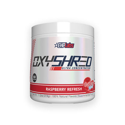 EHP Labs Oxyshred Ultra Concentration 60 servings Raspberry Refresh flavour