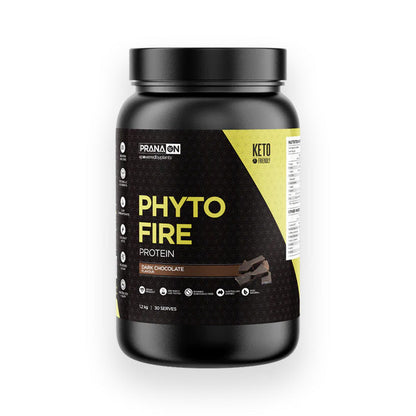 Prana ON Phyto Fire Protein 30 serves 1.2kg Dark Chocolate Flavour