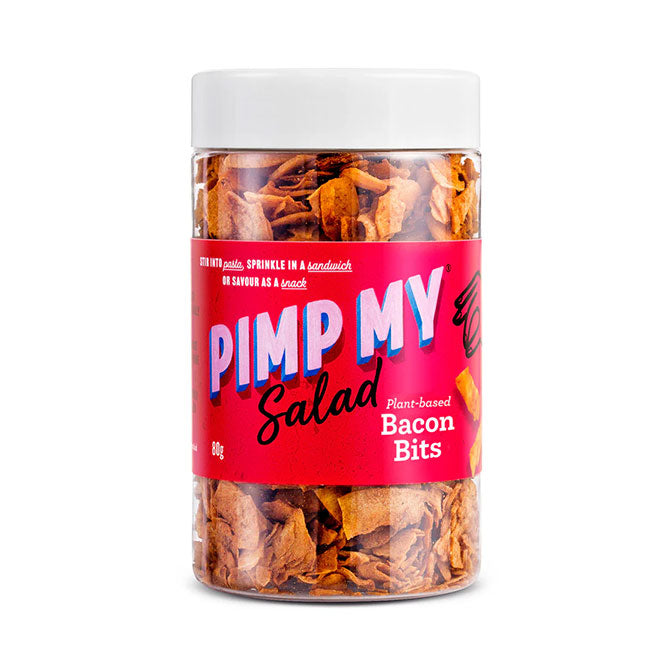 Vegan Bacon Bits in a 135g Recyclable PET Jar
