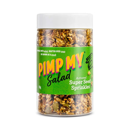 Activated Super Seed Sprinkles in a 135g Recyclable PET Jar